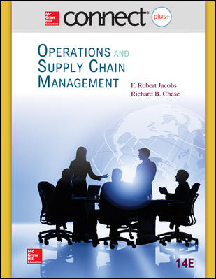 Cover Image Connect Operations Management 1-Semester Online Access for Operations and Supply Chain Management