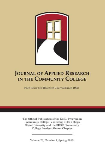 A Spring 2019 Journal of Applied Research in the Community College
