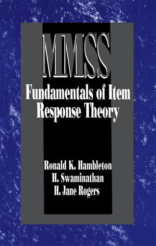 Fundamentals of Item Response Theory