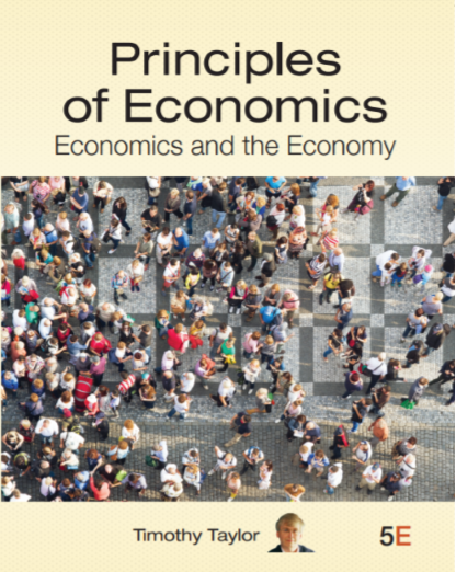 Principles of Economics 5e by: Timothy Taylor - 9781930789975