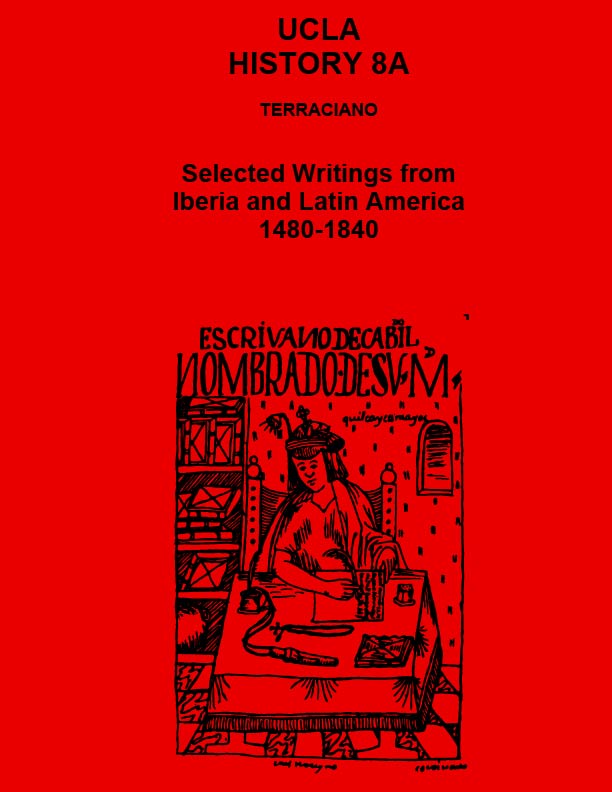 HIST 8A - Selected Writings from Iberia  by: Terraciano