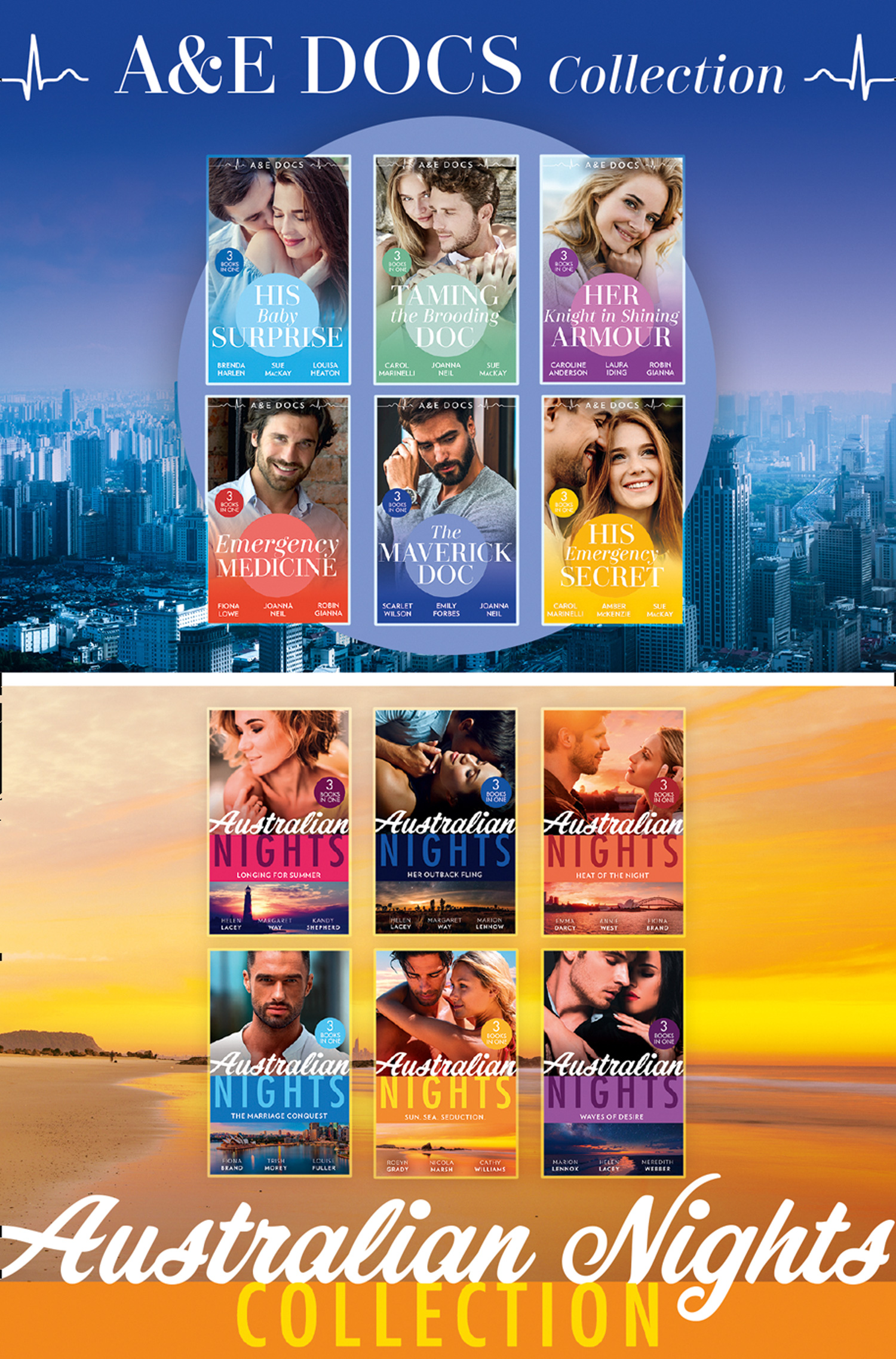 Cover image for The A&E Docs And Australian Nights Collection