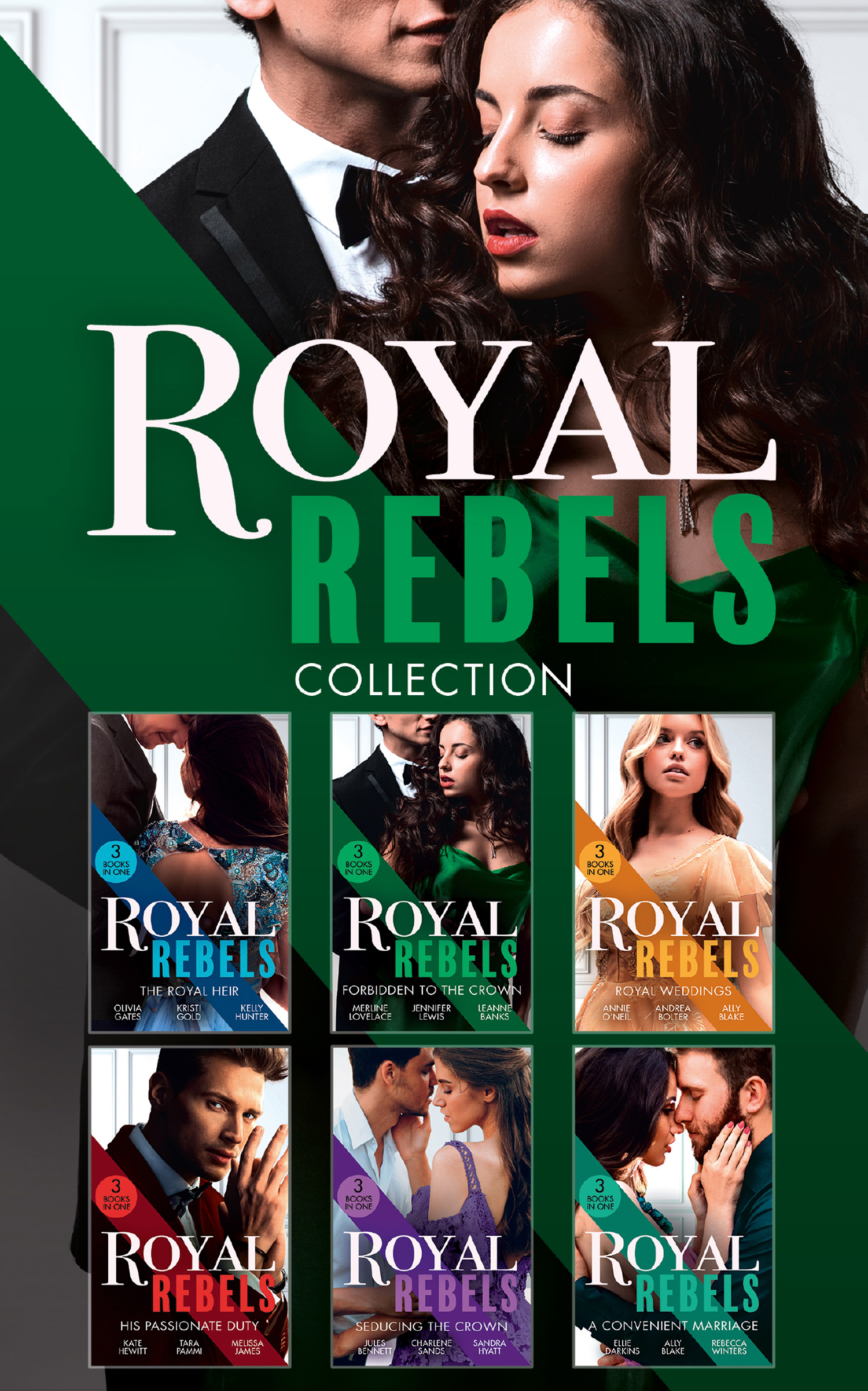 Cover image for The Royal Rebels Collection