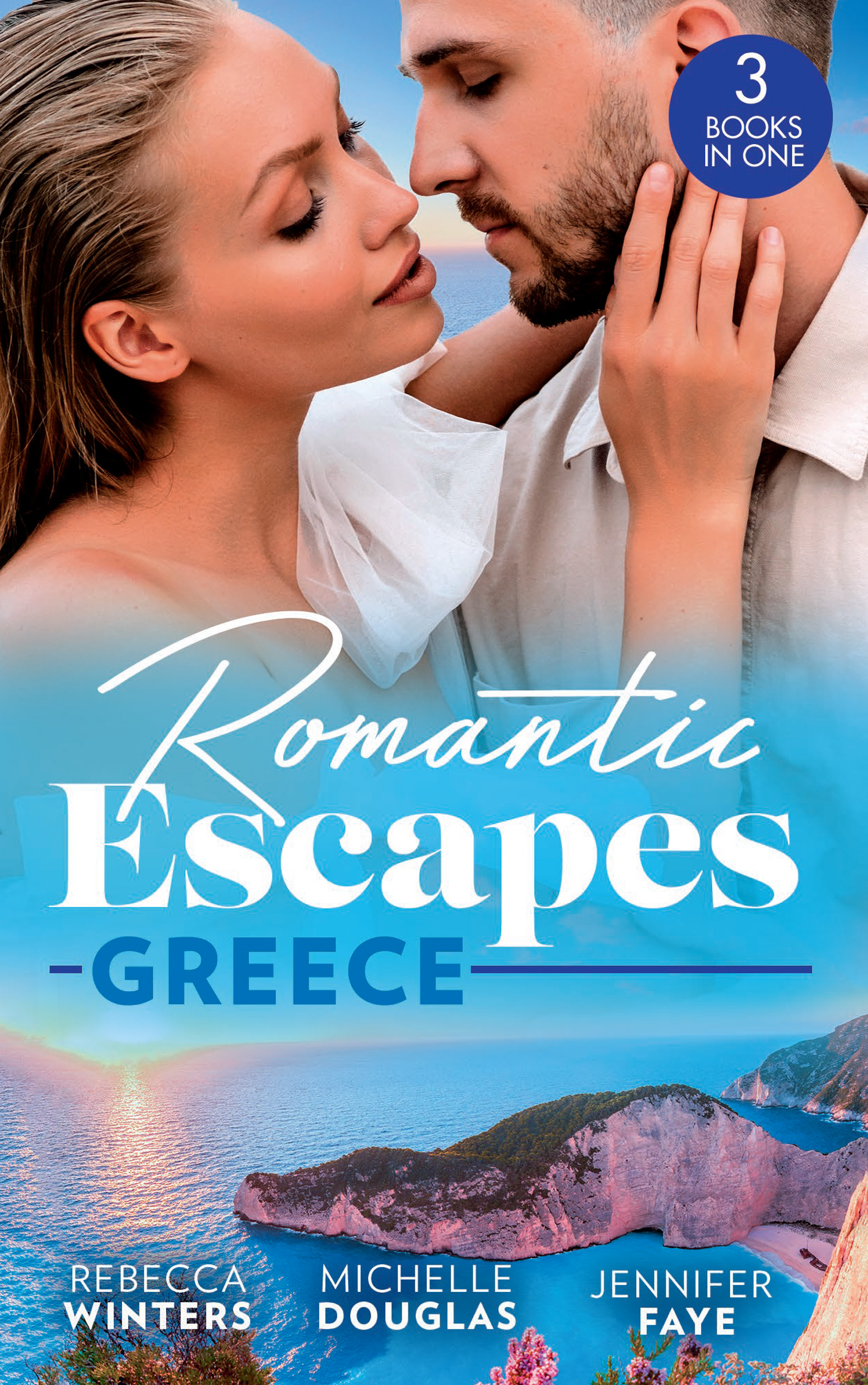 Cover image for Romantic Escapes: Greece: A Wedding for the Greek Tycoon (Greek Billionaires) / Miss Prim's Greek Island Fling / The Greek's Nine-Month Surprise