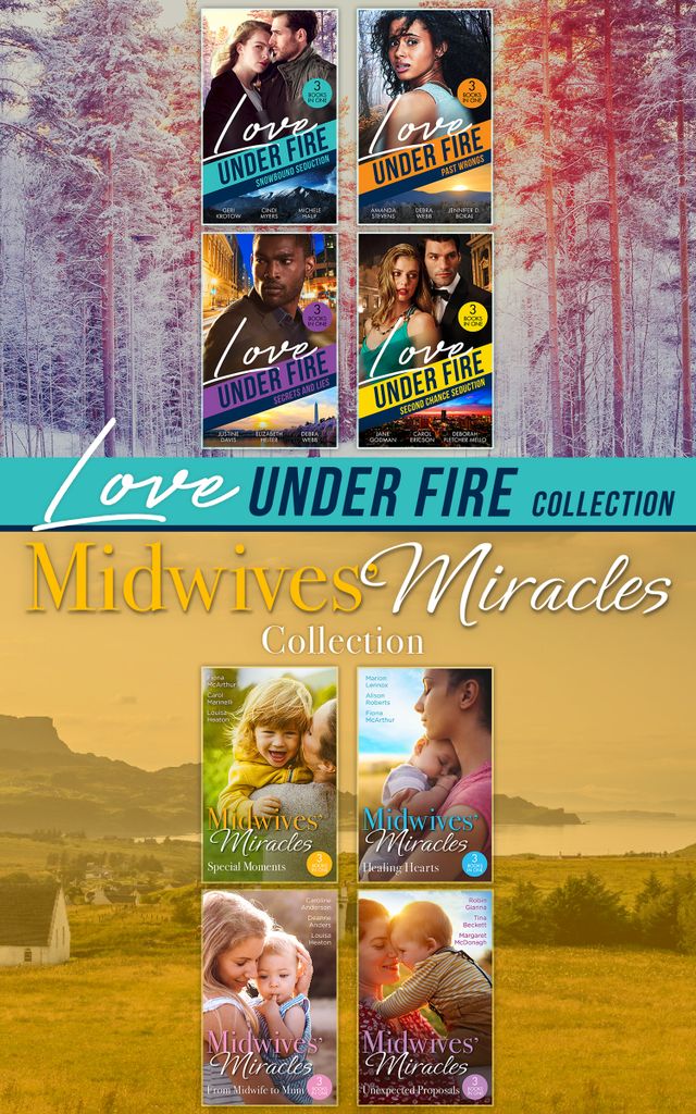 Cover image for The Love Under Fire And Midwives' Miracles Collection