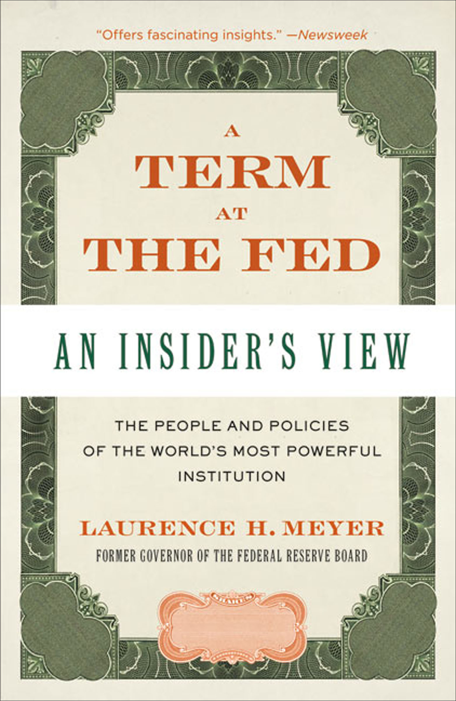 Cover image for A Term at the Fed