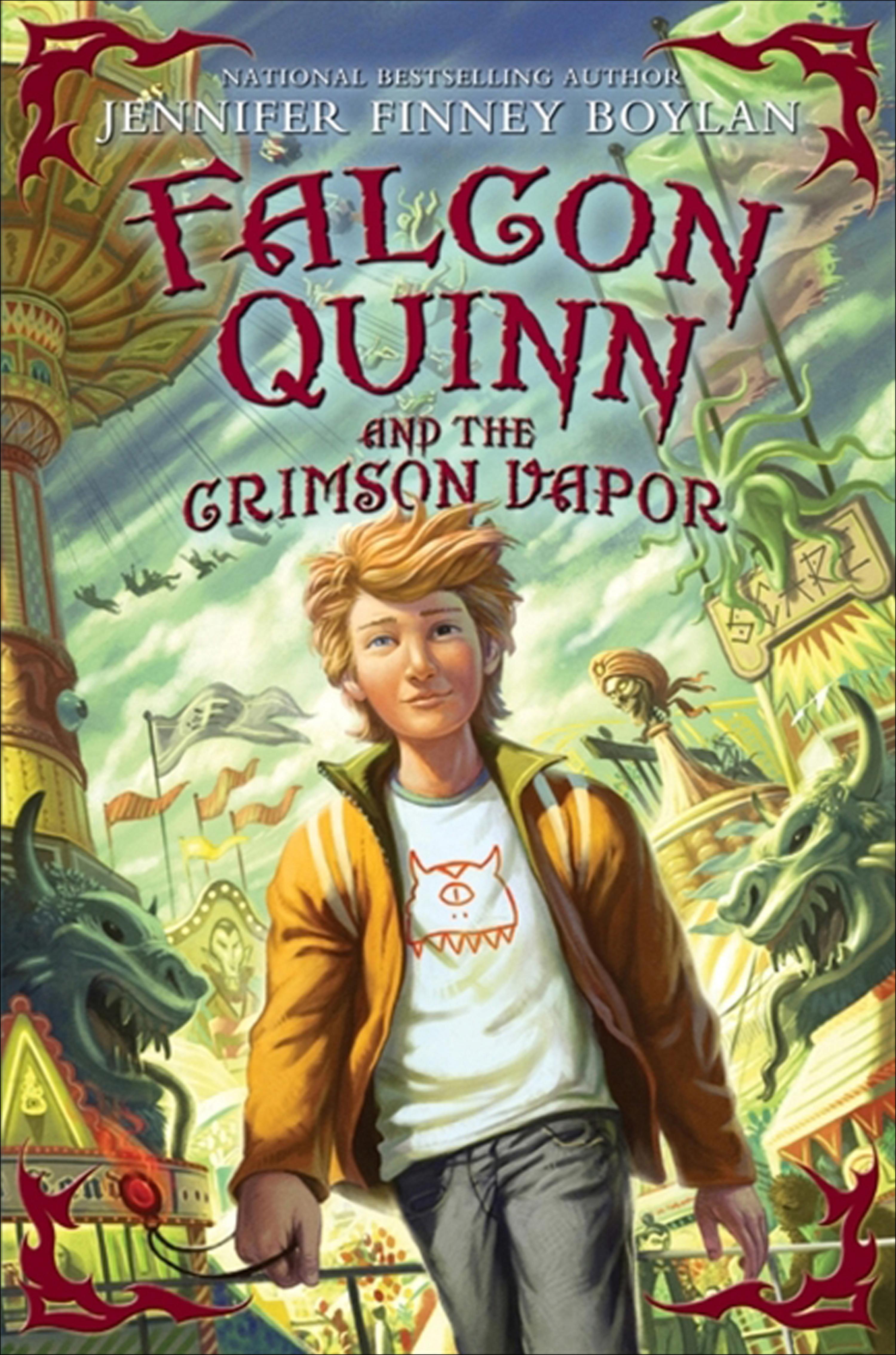 Cover image for Falcon Quinn and the Crimson Vapor