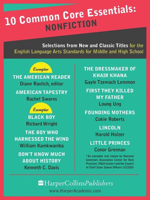 10 Common Core Essentials: Nonfiction by: Harper Academic - 9780062296160 |  RedShelf