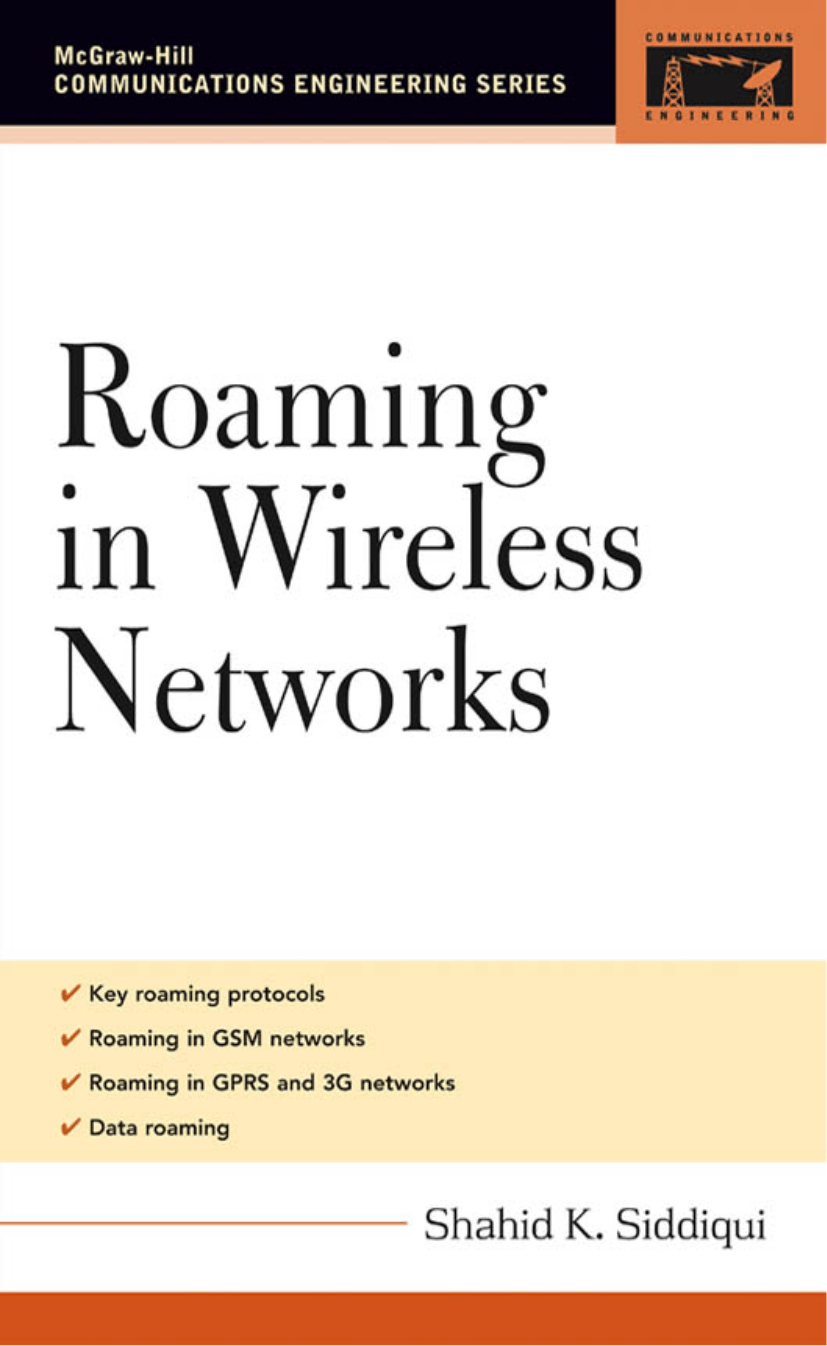 Cover image for Roaming in Wireless Networks