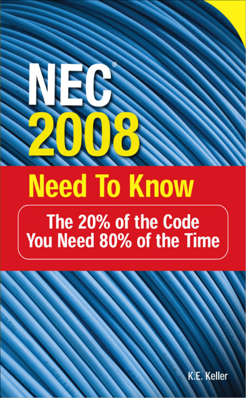Cover image for NEC 2008 Need to Know