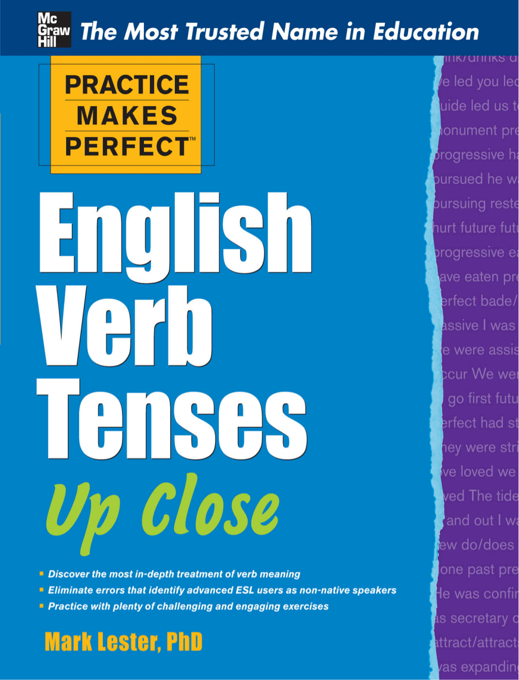 Cover image for Practice Makes Perfect English Verb Tenses Up Close