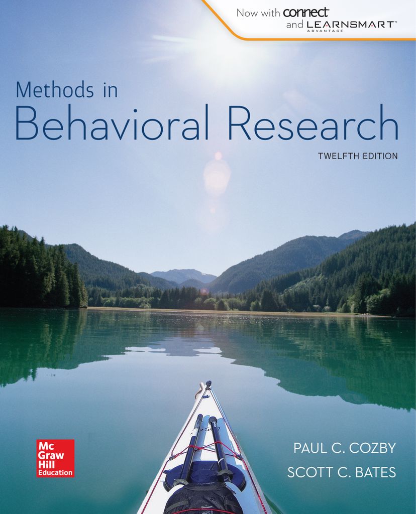 Methods in Behavioral Research, 12th edition