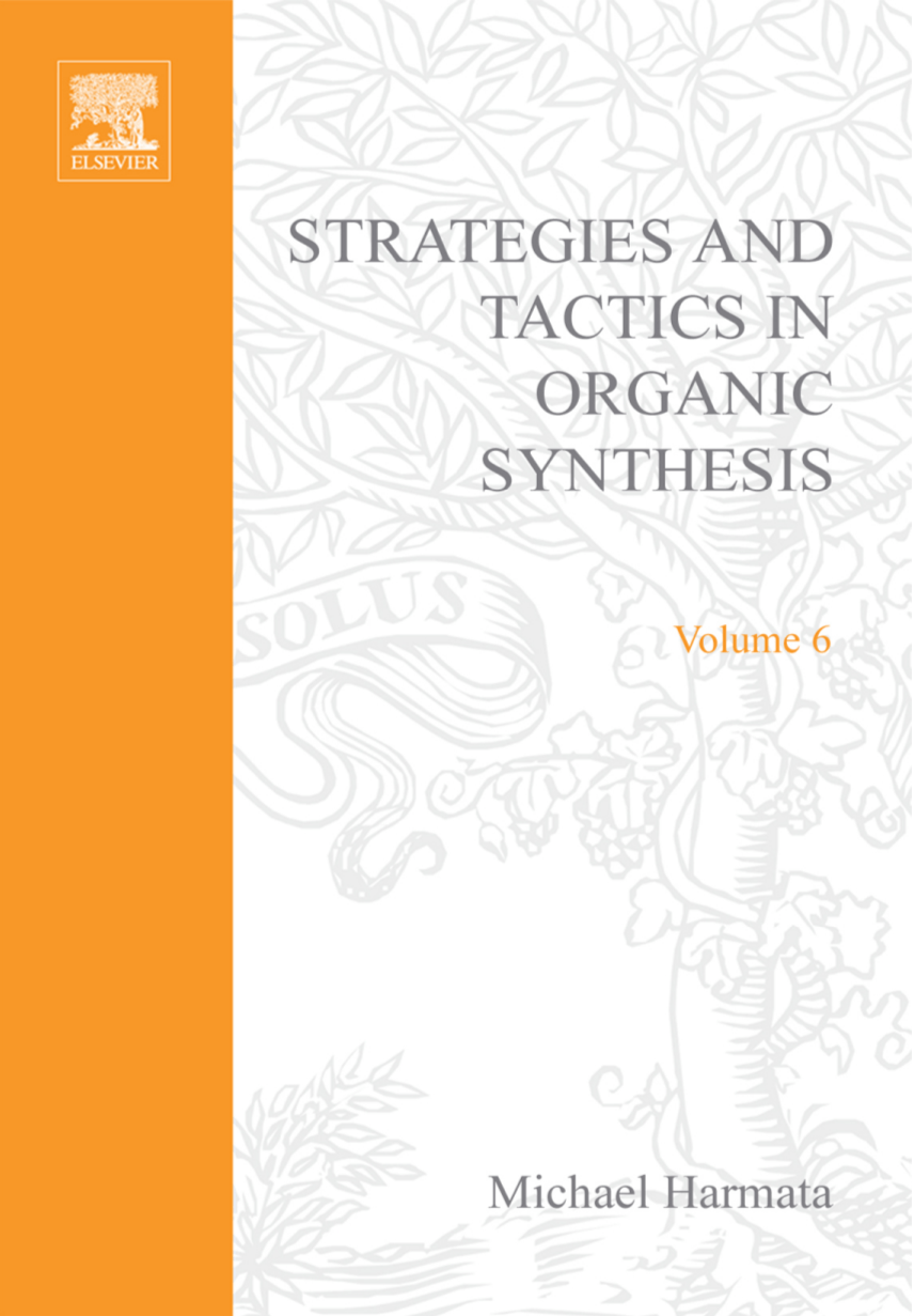 Cover image for Strategies and Tactics in Organic Synthesis
