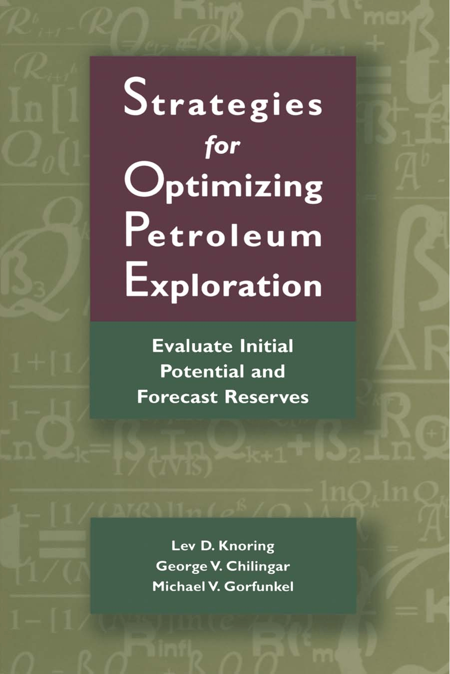 Cover image for Strategies for Optimizing Petroleum Exploration: