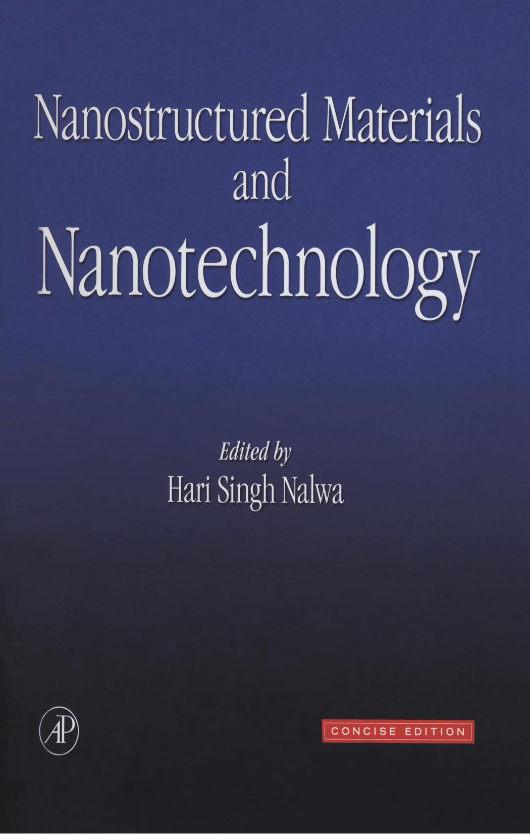 Cover image for Nanostructured Materials and Nanotechnology