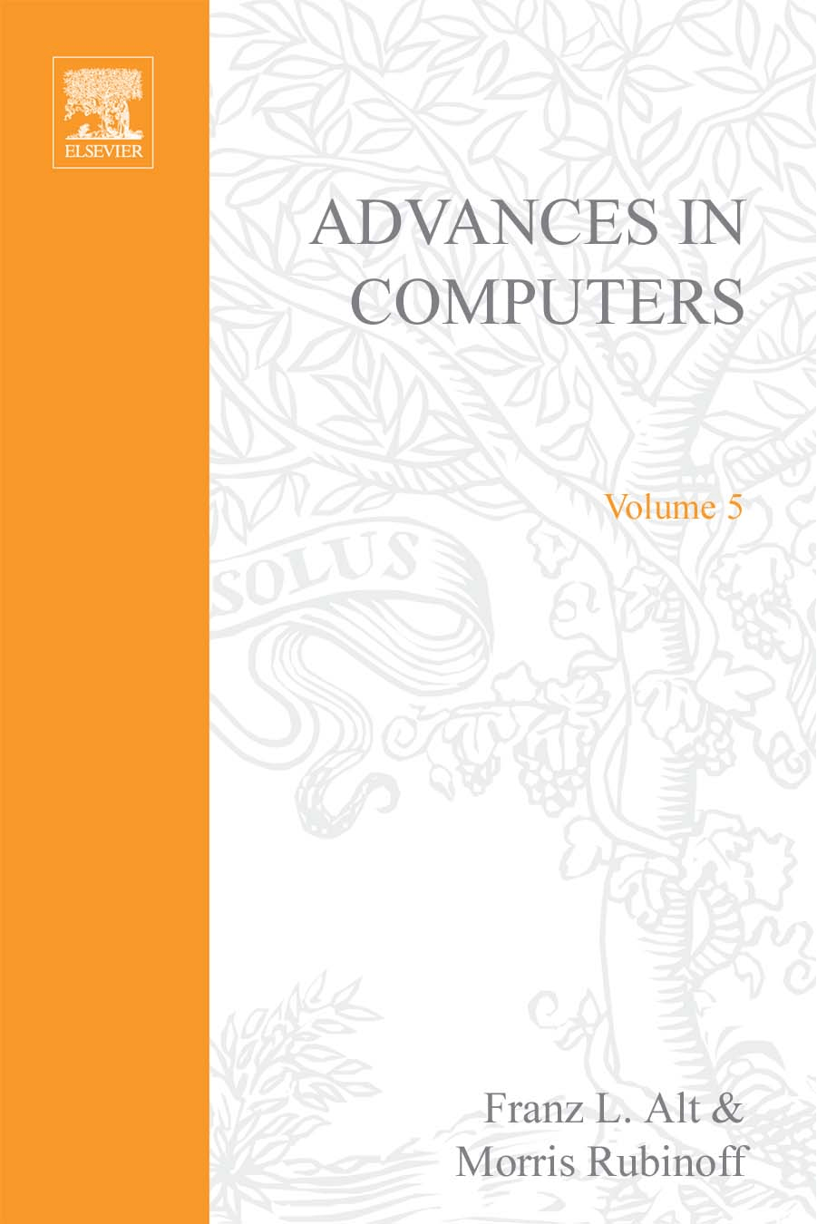 Cover image for Advances in Computers
