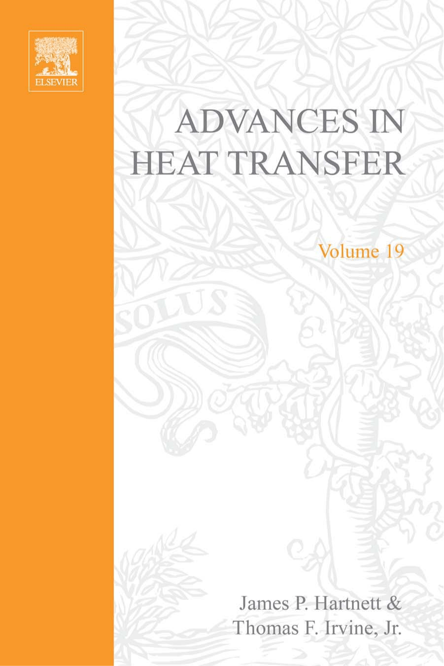 Cover image for Advances in Heat Transfer