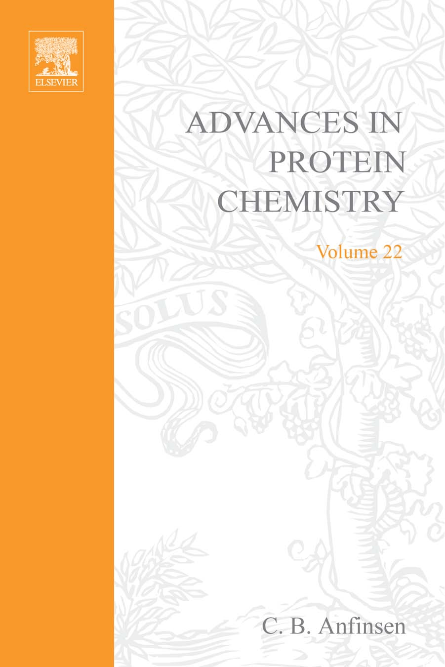 Cover image for Advances in Protein Chemistry