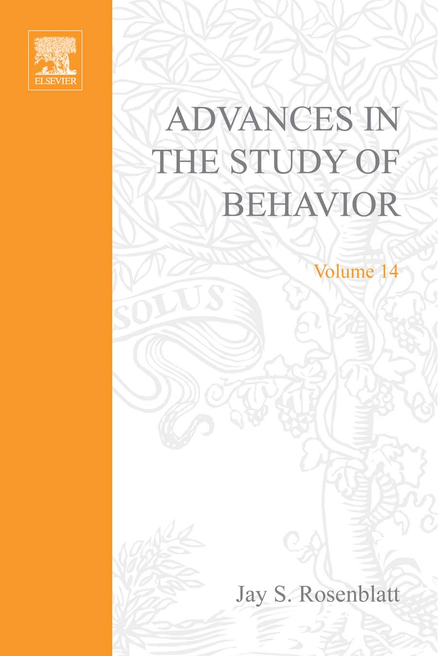 Cover image for Advances in the Study of Behavior