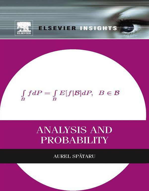 Cover image for Analysis and Probability