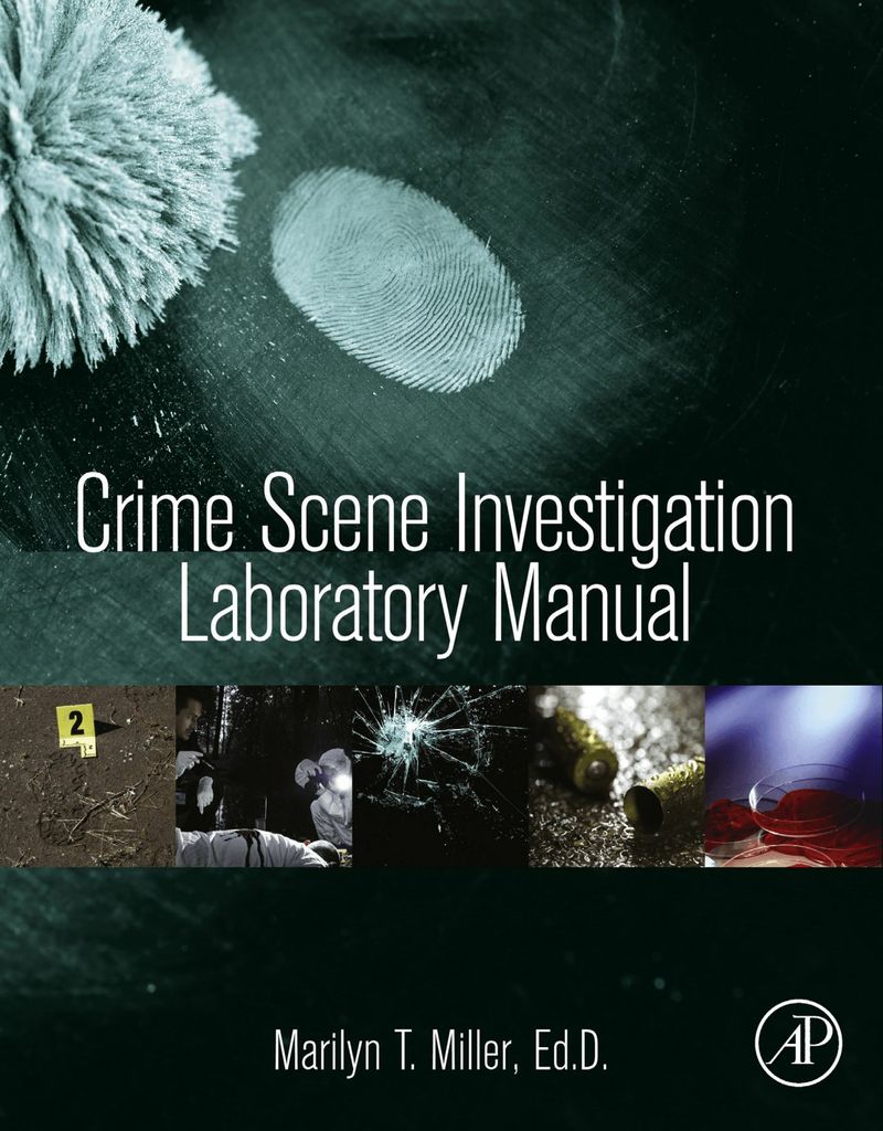 crime scene investigator in lab