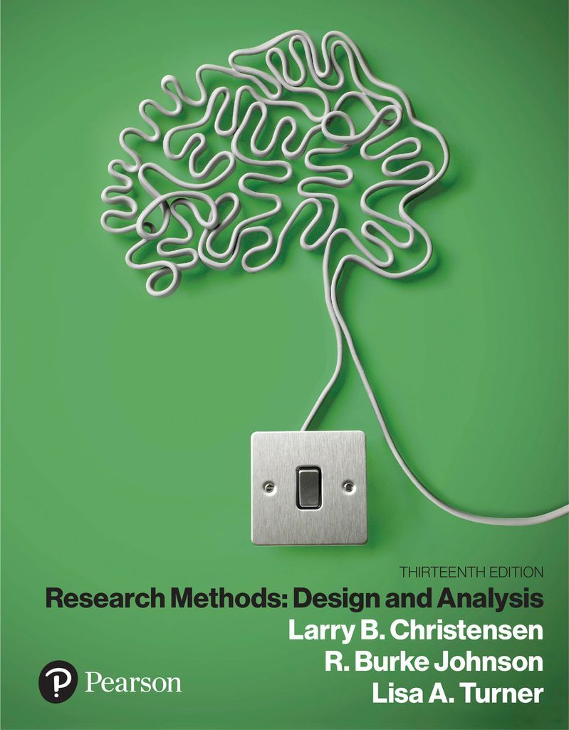 Research Methods, Design, and Analysis by: Larry B