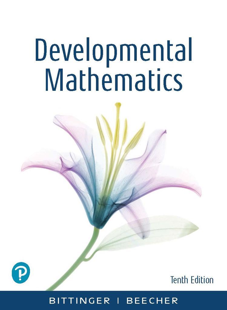 Cover image for developmental mathematics
