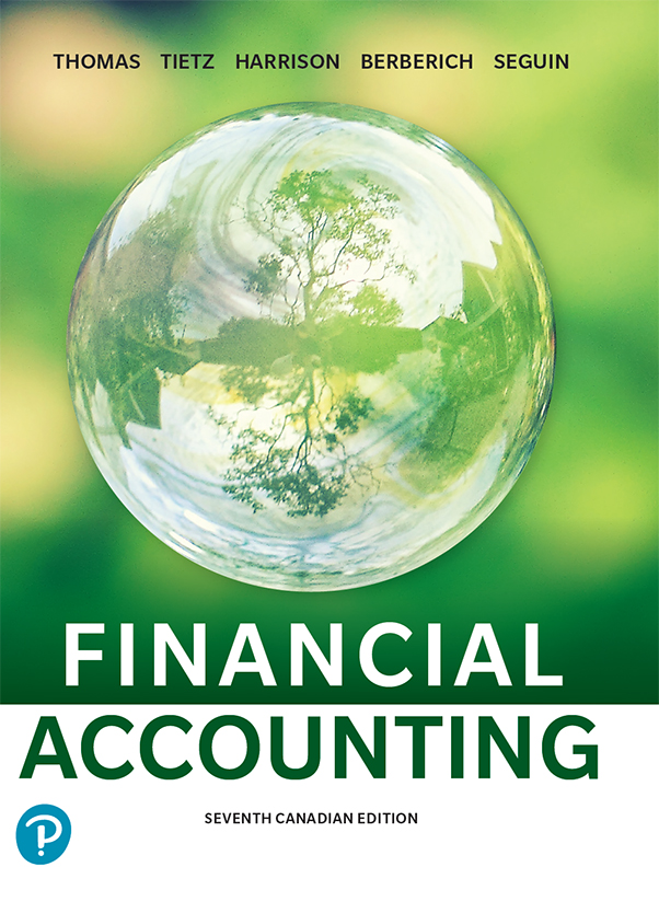 Financial Accounting, Canadian Edition by: Walter T