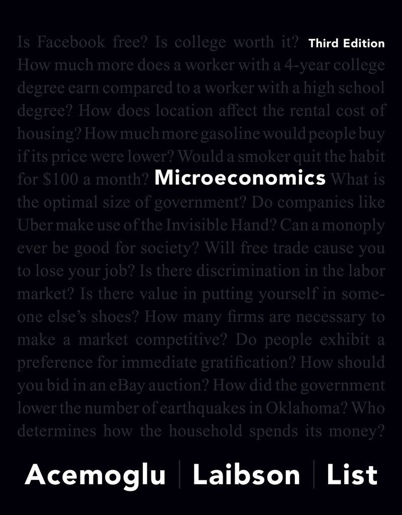 Microeconomics, Global Edition: Acemoglu, Daron, Laibson