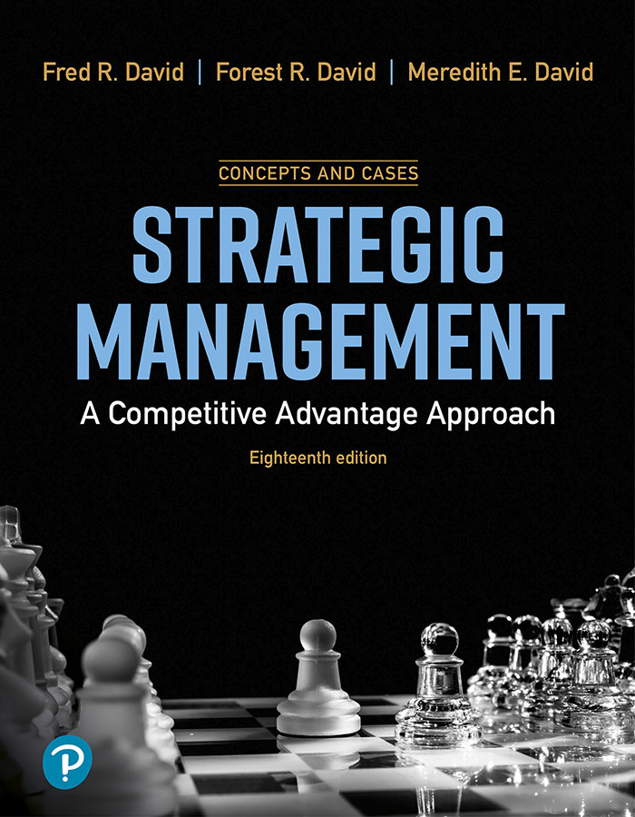 ビジネス・経済 Strategic Management Strategic Management by: Fred R David - 9780137963232 | RedShelf