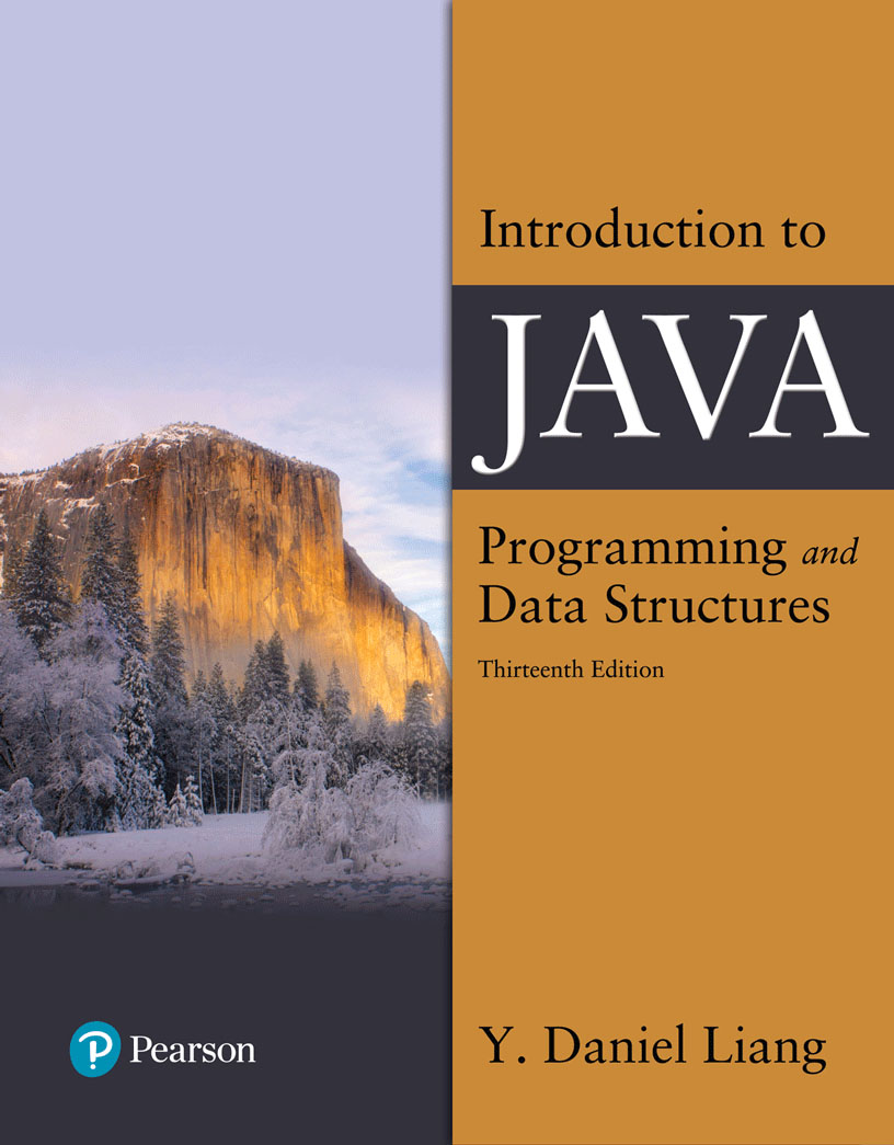 Introduction To Java Programming And Data Structures by Y. Daniel Liang