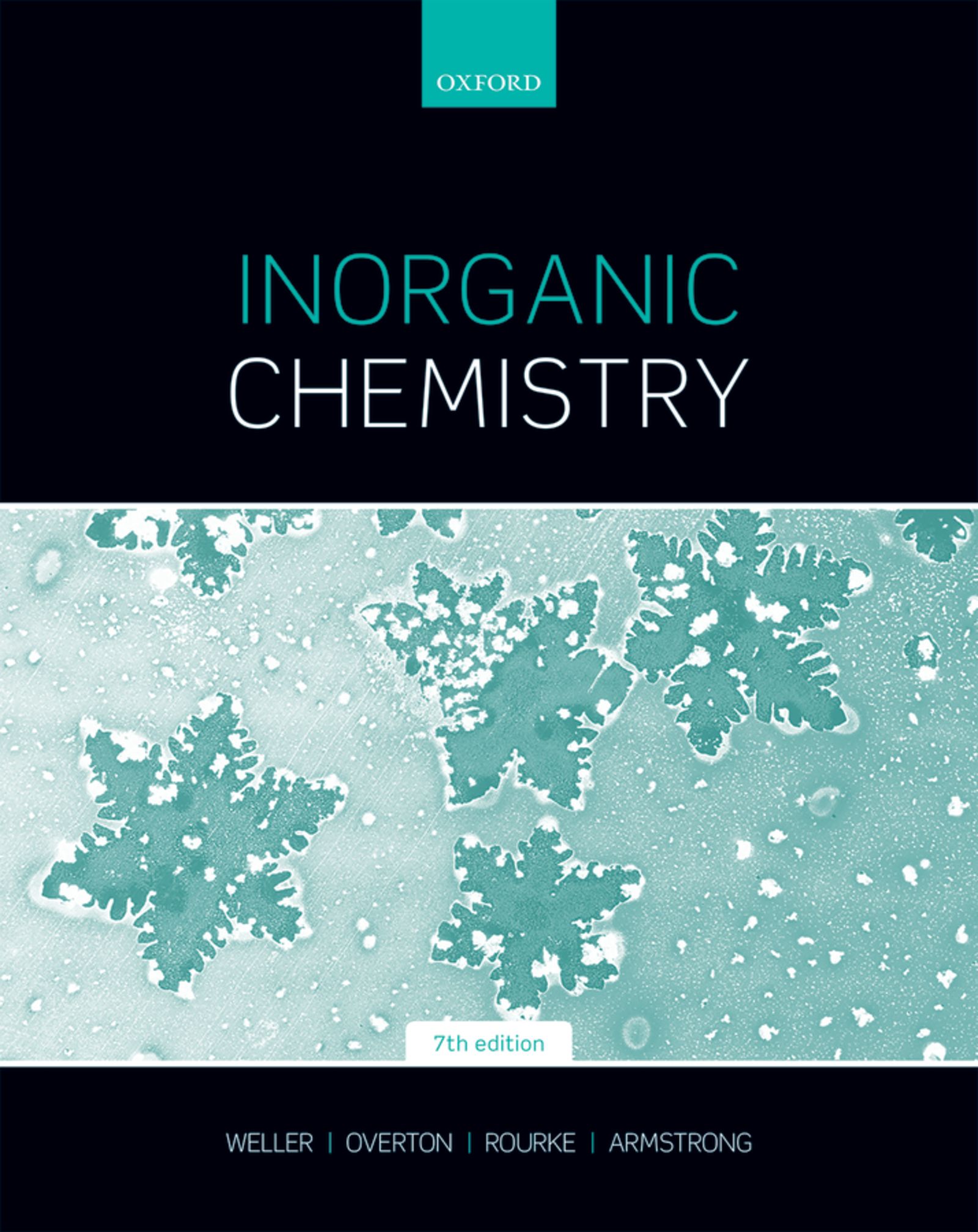 Inorganic Chemistry Weller， Mark Overton， Tina Rourke， Jonathan; Armstrong， Fraser Inorganic Chemistry by: Mark Weller - 9780192522962 | RedShelf
