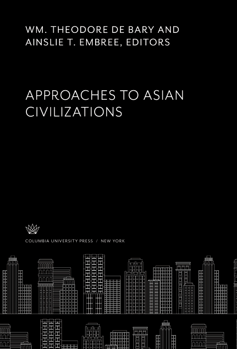 Cover image for Approaches to Asian Civilizations
