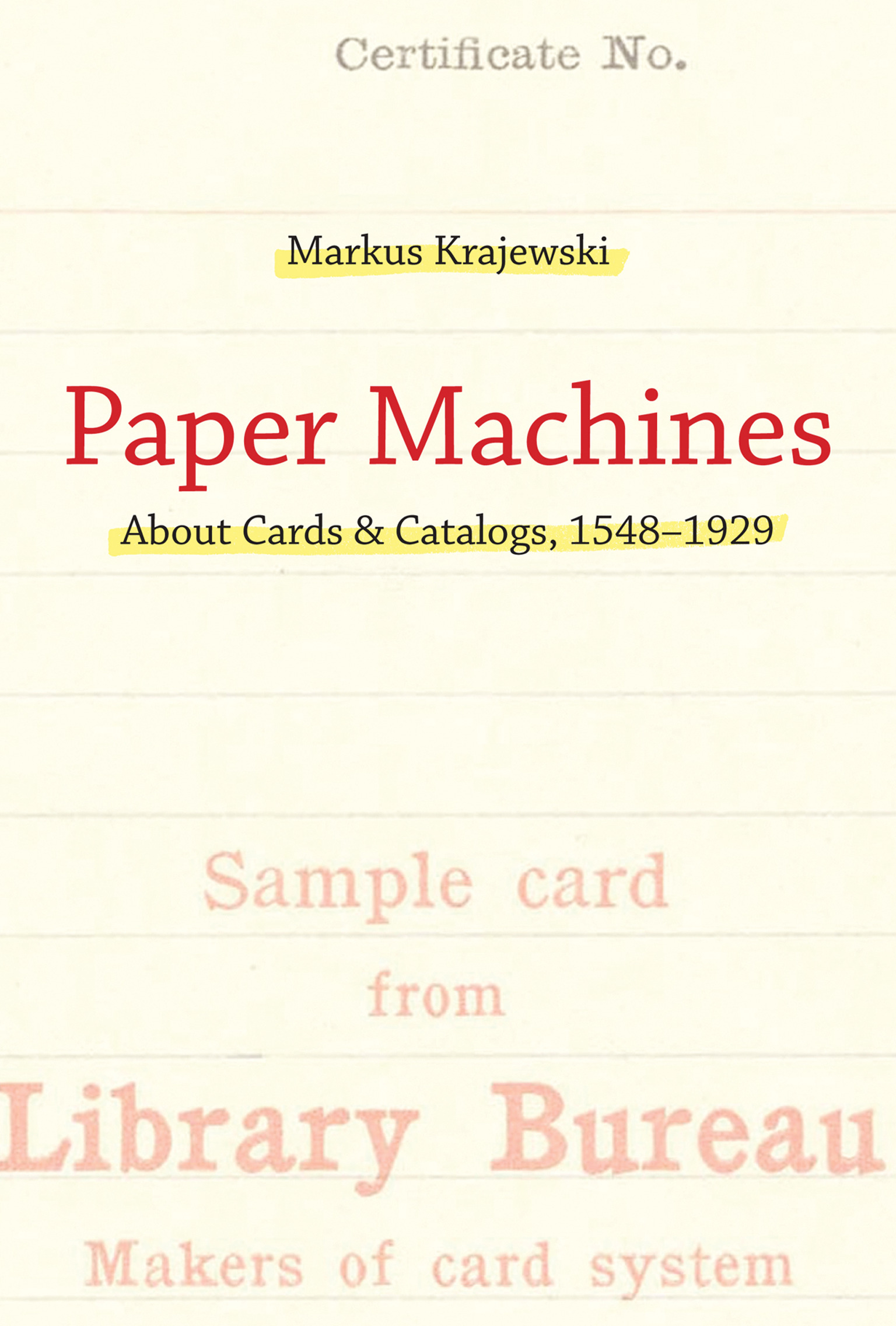 Cover image for Paper Machines