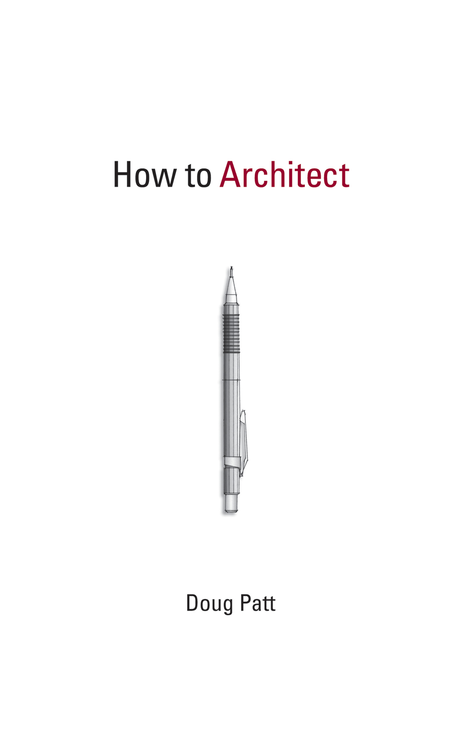 Cover image for How to Architect