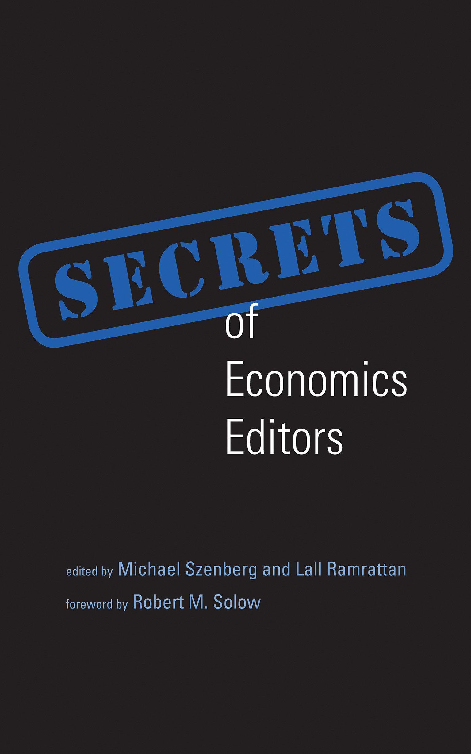 Cover image for Secrets of Economics Editors