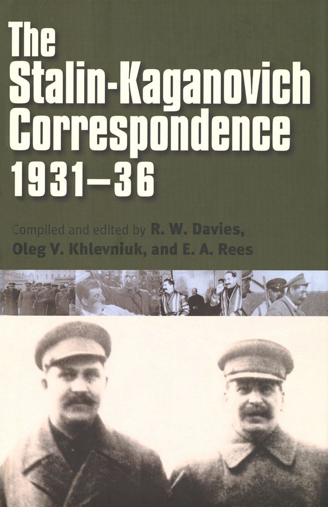 Cover image for The Stalin-Kaganovich Correspondence, 193136