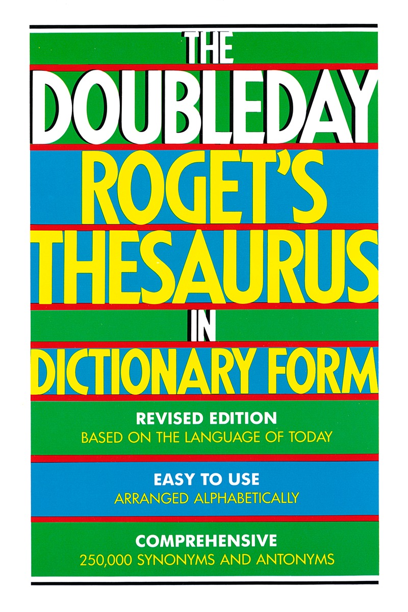 Тезаурус – «Roget's Thesaurus of English Words and phrases». Тезаурус Роже. Doubleday Издательство книги. Doubleday работы обложек.