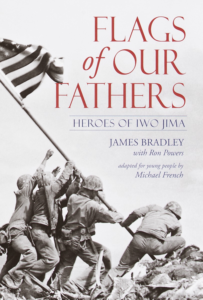 Flags of our fathers. Флаг человека с книгой. Flags of our fathers Cover. Our fathers War.