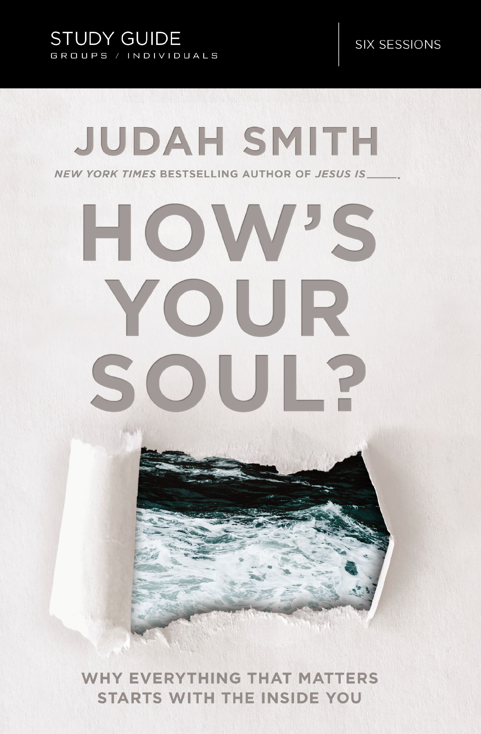 Cover image for How's Your Soul? Bible Study Guide