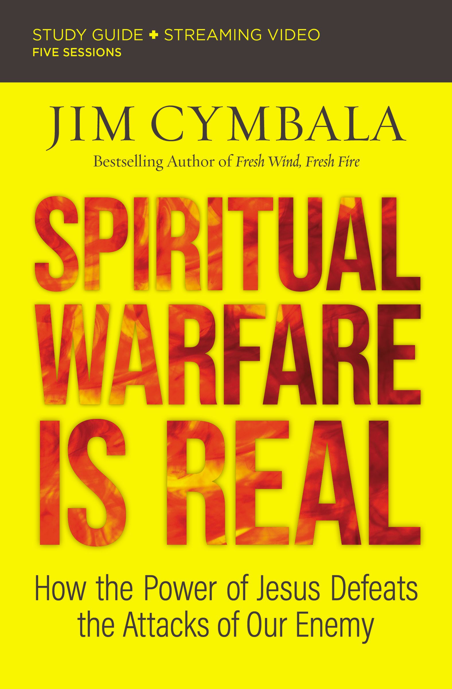 Cover image for Spiritual Warfare Is Real Bible Study Guide plus Streaming Video