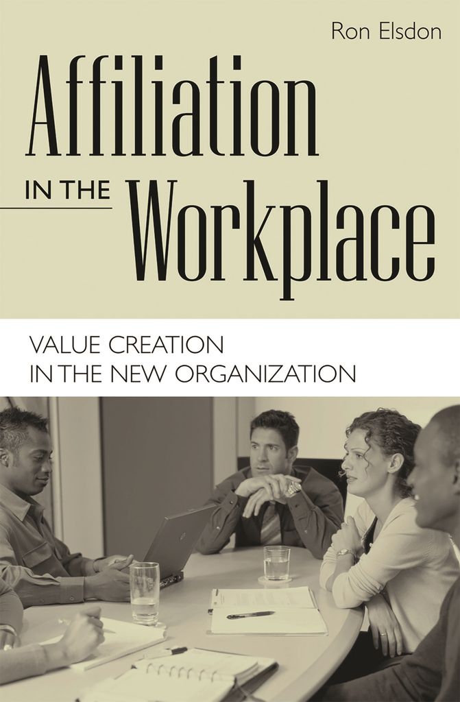 Cover image for Affiliation in the Workplace