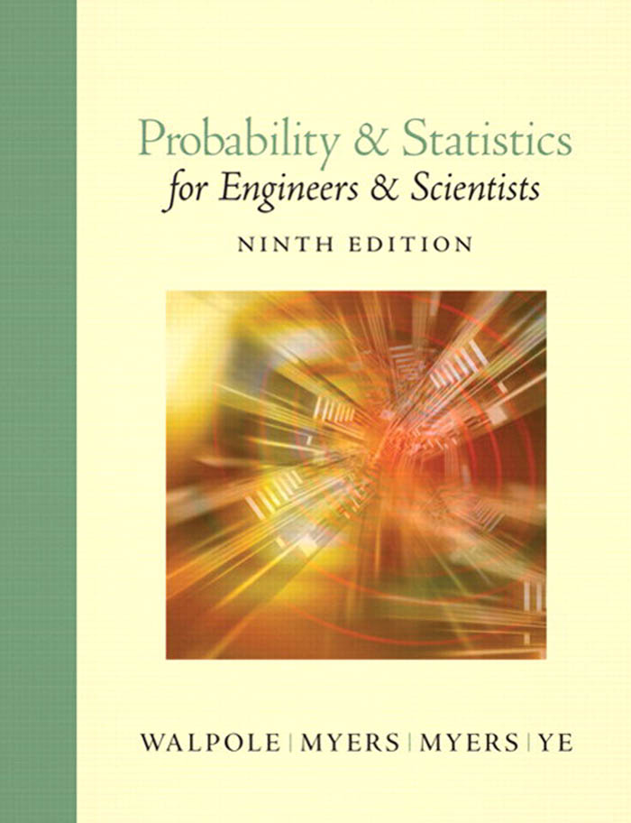 Probability and Statistics for Engineers by: Ronald E