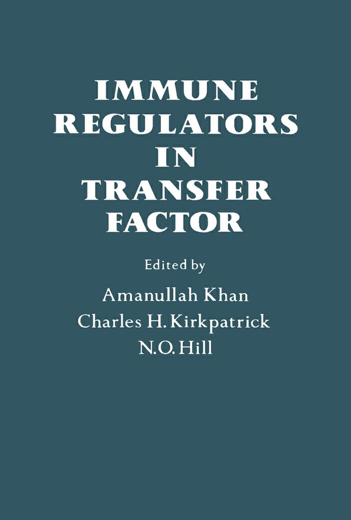 Cover image for Immune Regulators In Transfer Factor