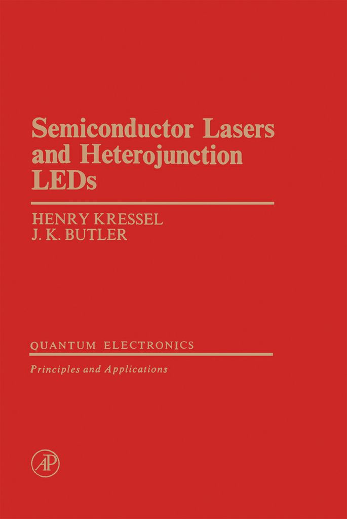 Cover image for Semiconductor Lasers and Herterojunction LEDs