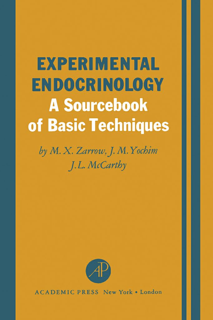 Cover image for Experimental Endocrinology