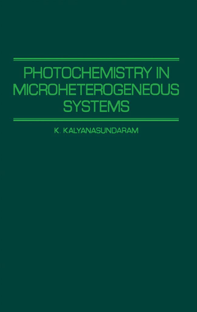 Cover image for Photochemistry in Microheterogeneous Systems