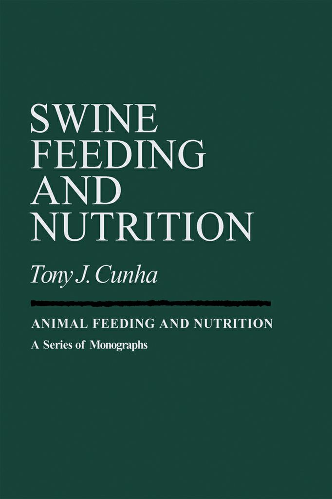 Cover image for Swine Feeding and Nutrition
