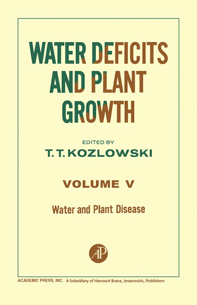 Cover image for Water and Plant Disease