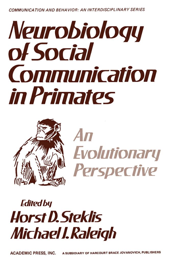 Cover image for Neurobiology of Social Communication In Primates